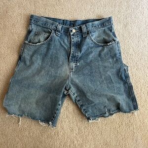 Wrangler Light Blue Denim Shorts